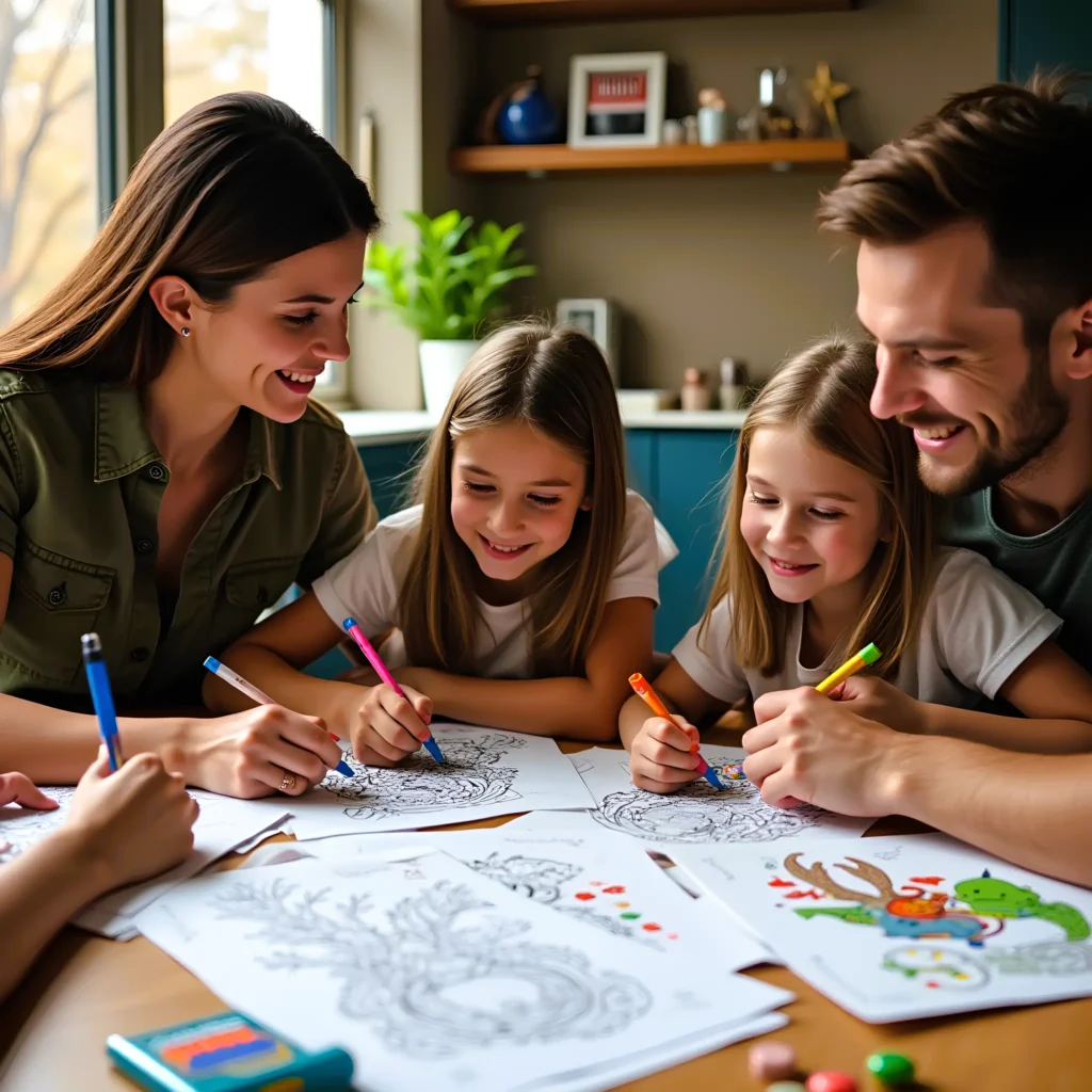 Free Printable Coloring Pages for Kids & Adults