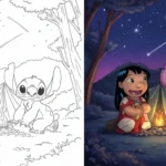 Lilo and Stitch Coloring Pages (+30 Free Printable PDFs for Ohana Fun!)
