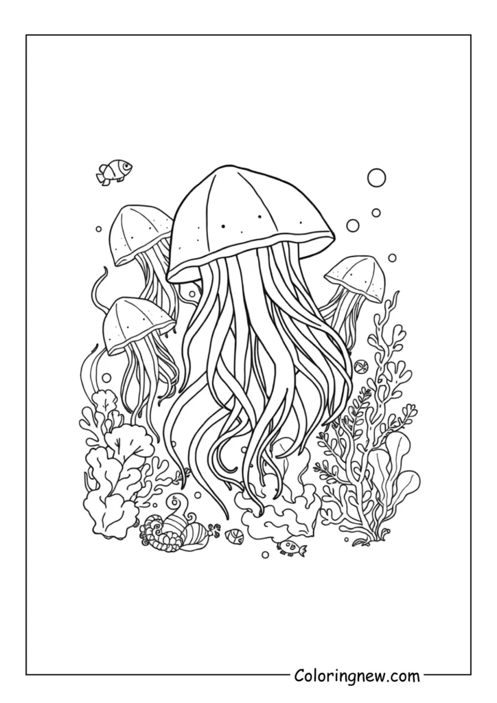 Whimsical Jellyfish Garden