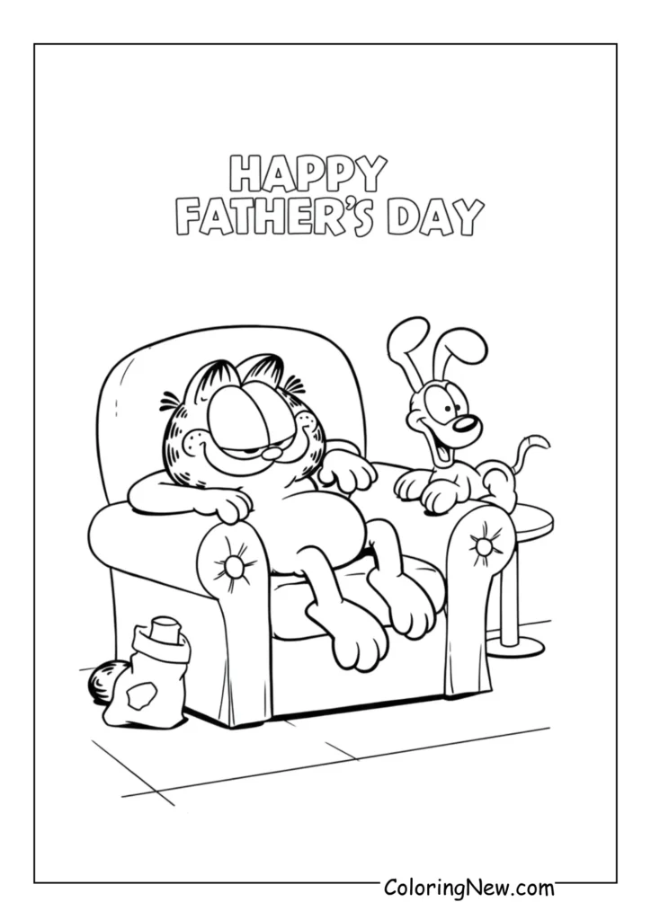 Garfield & Odie (Father Figure Scene)