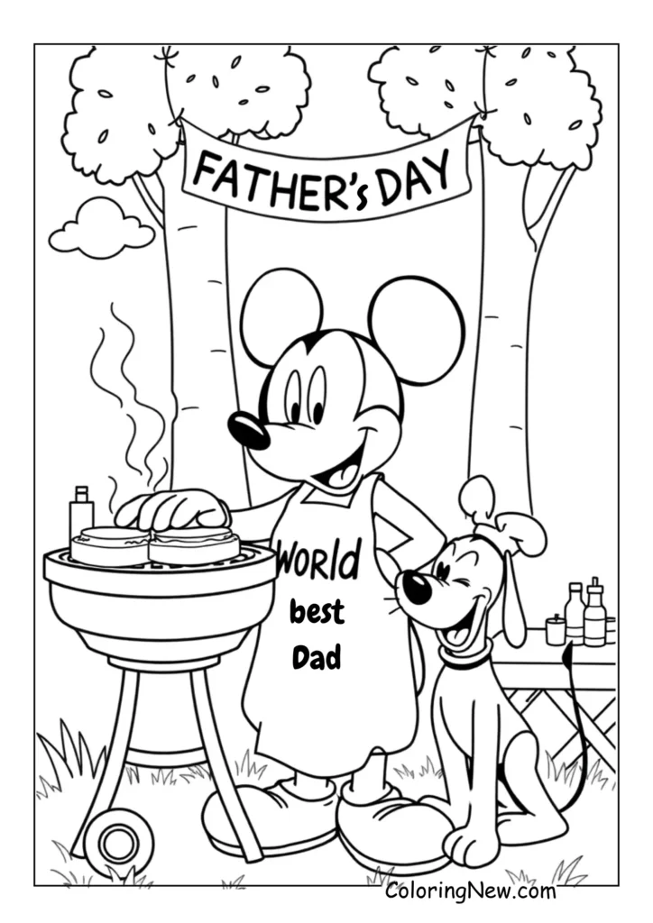 Mickey Mouse & Pluto