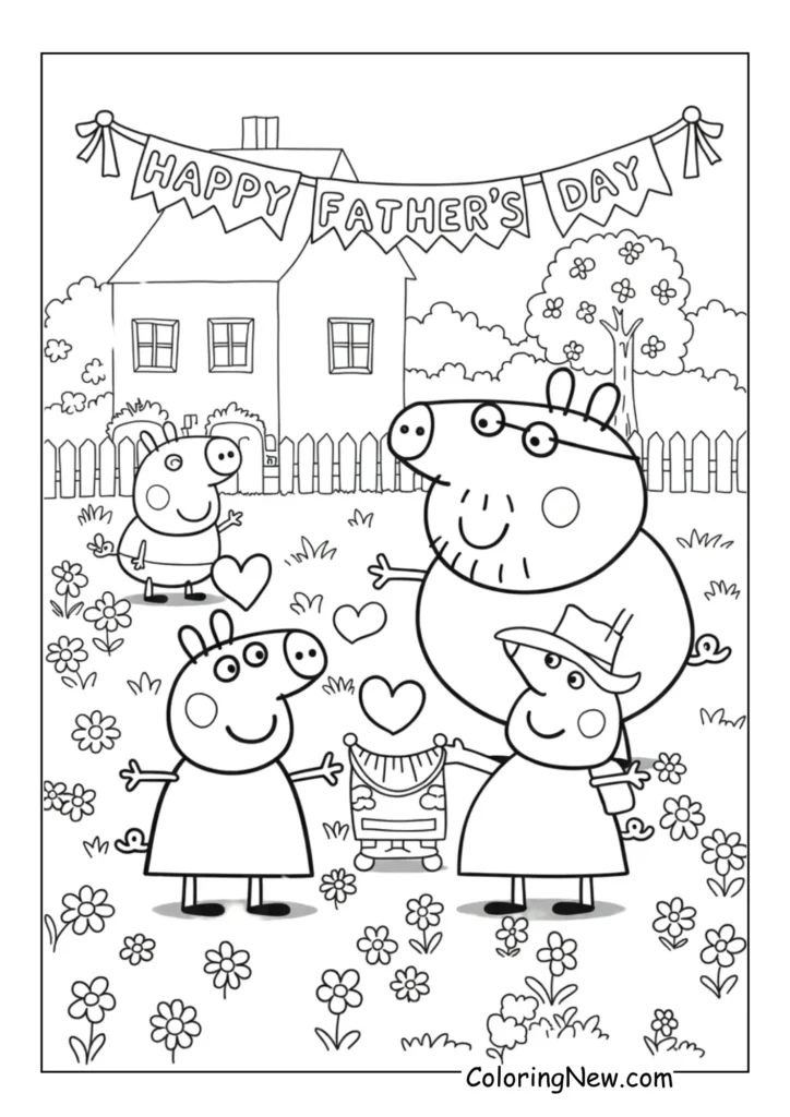 Peppa Pig & Daddy Pig