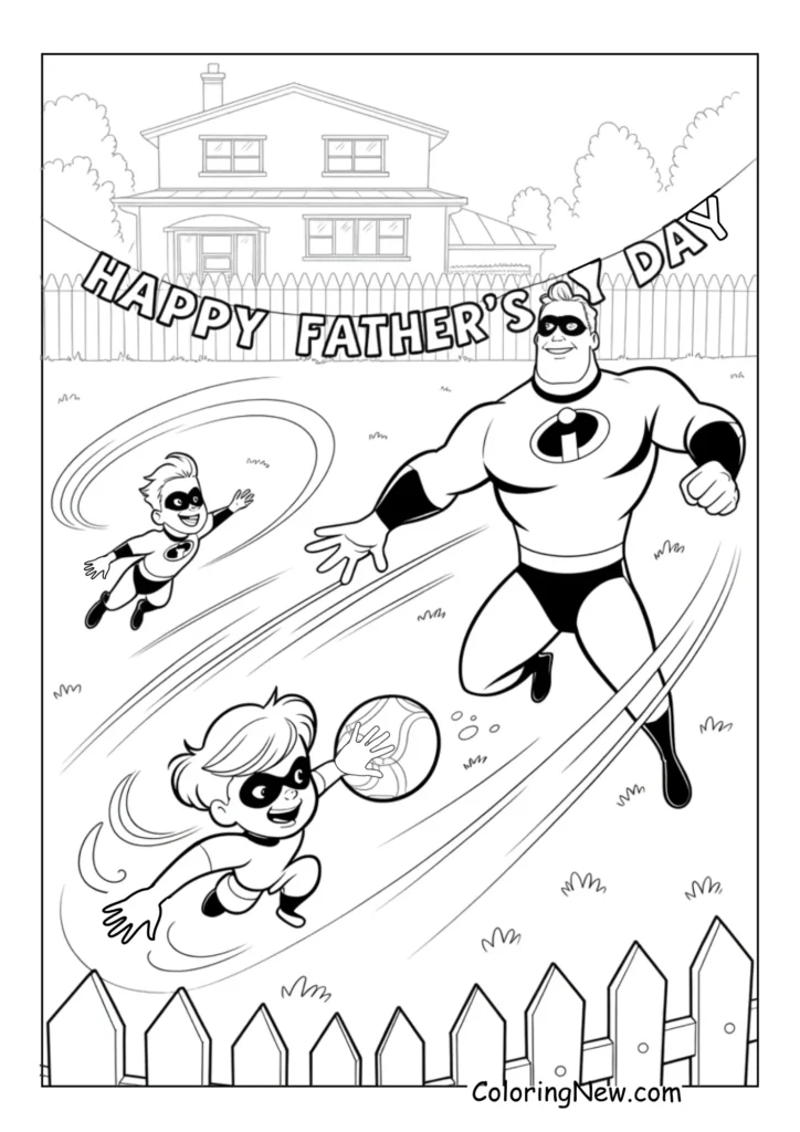 The Incredibles - Mr. Incredible & Kids