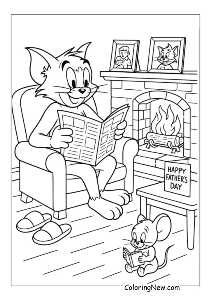 Tom & Jerry (Father Figure Scene)