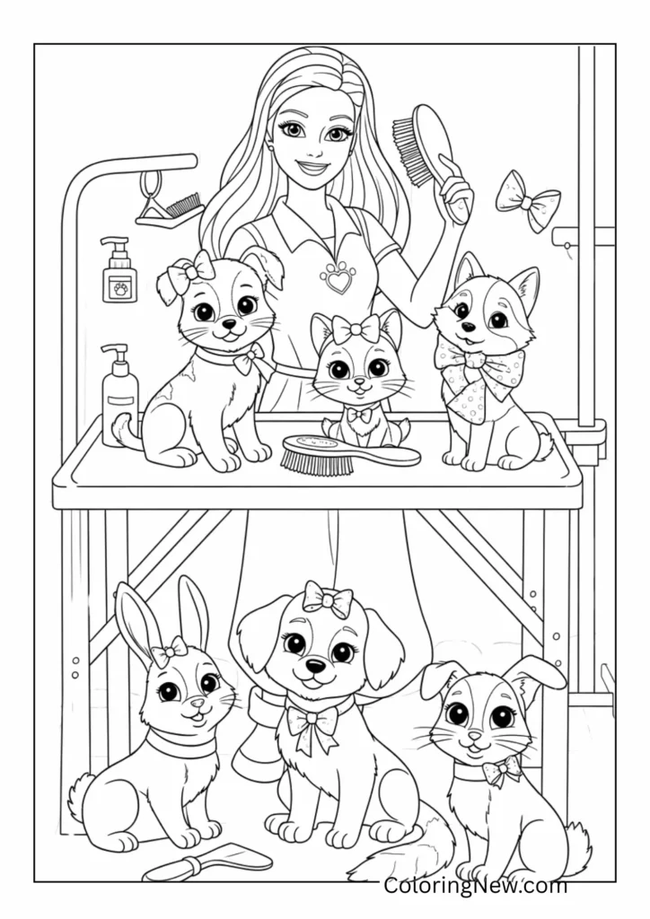 Barbie's Pet Grooming