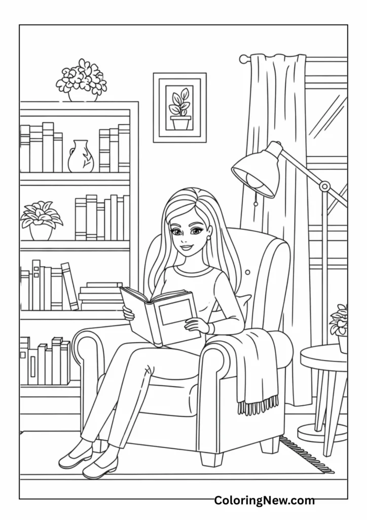 Barbie's Reading Corner