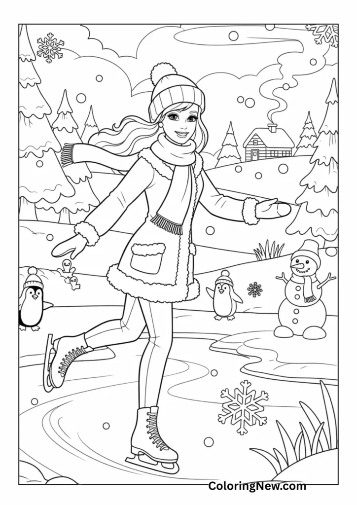 Barbie's Winter Fun
