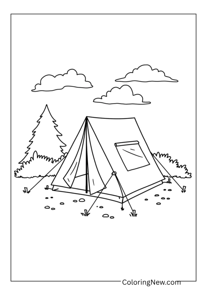Camping tent