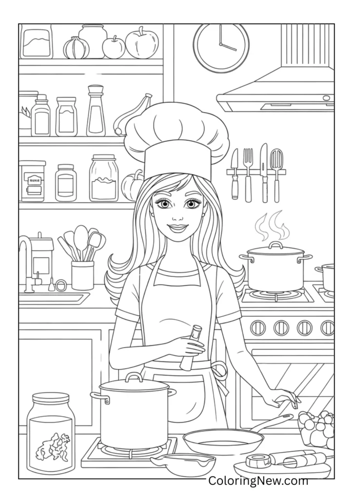 Chef Barbie