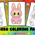 Labubu coloring pages