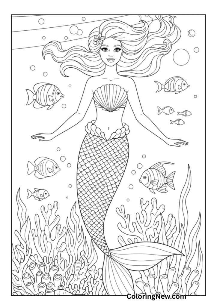 Mermaid Barbie