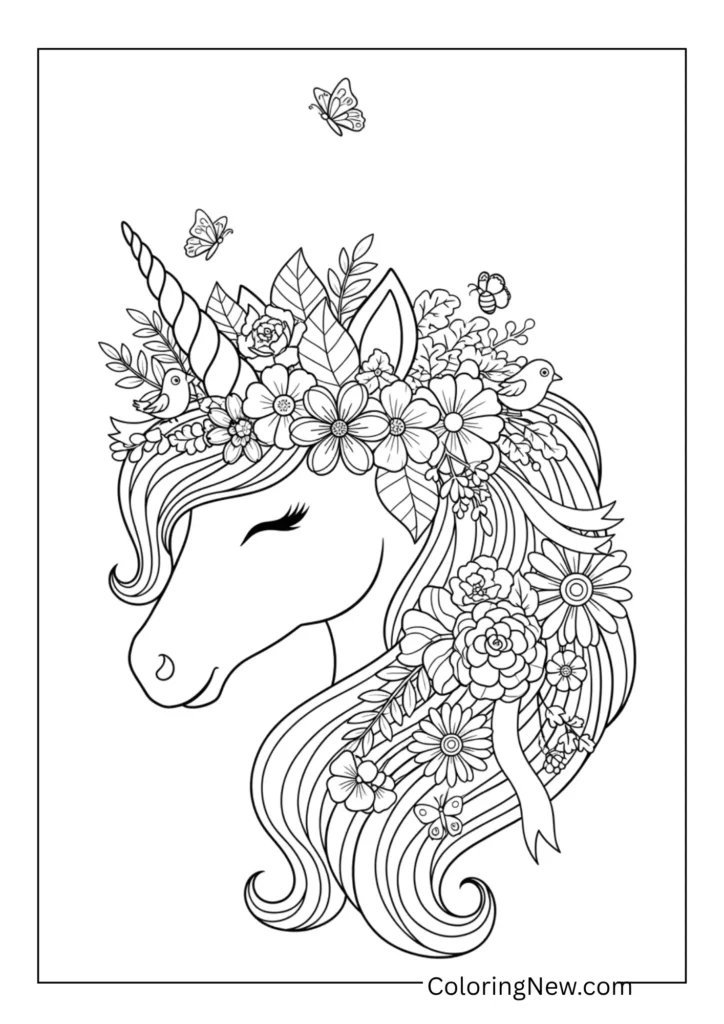 Unicorn Flower Crown