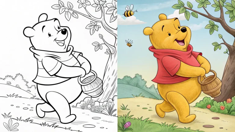 Winnie The Pooh Coloring Pages