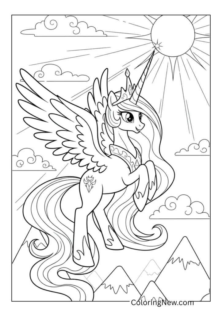 Princess Celestia Sunrise