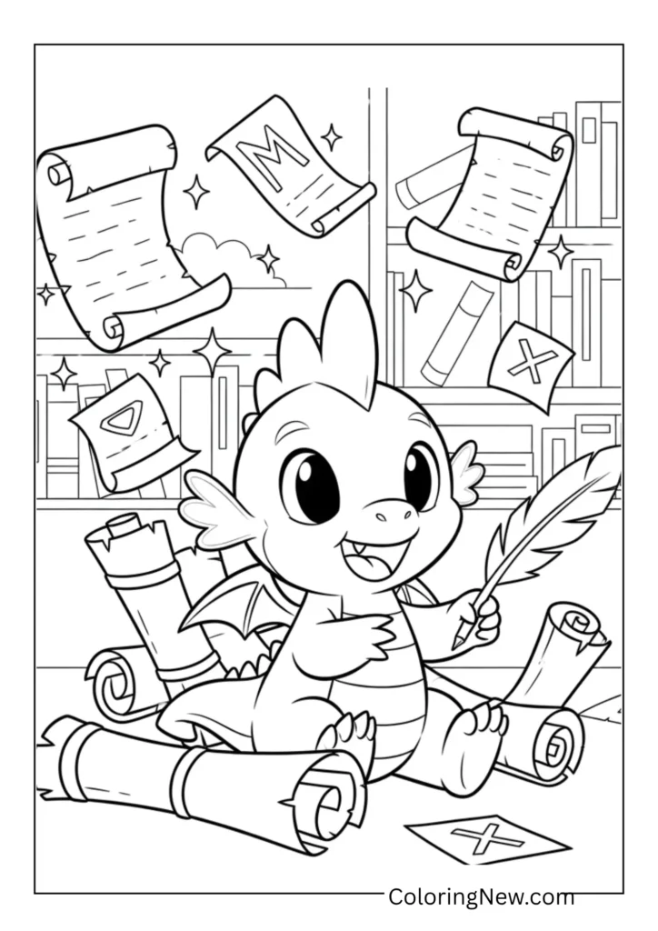 Spike Organizing Scrolls