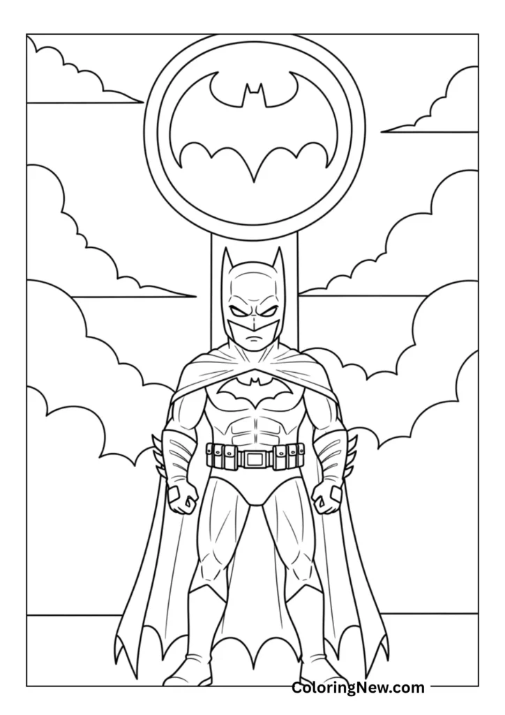 Batman and the Bat-Signal