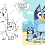 Bluey Coloring Pages