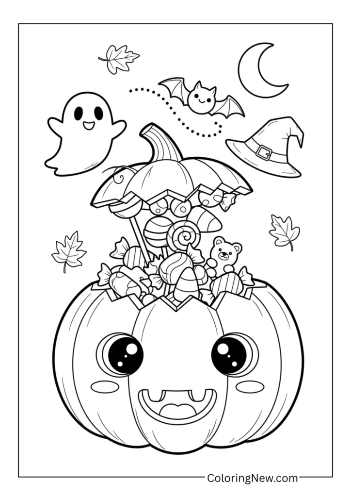 Candy-Filled Pumpkin