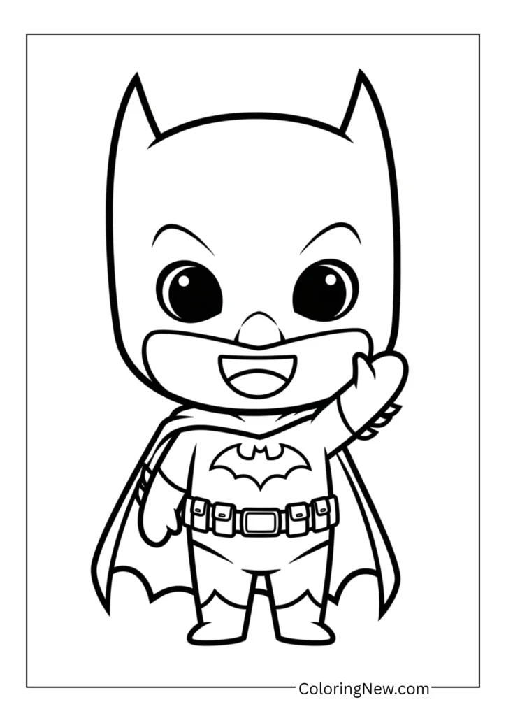 Friendly Cartoon Batman