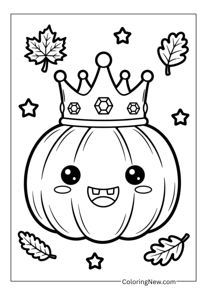 Pumpkin King Crown