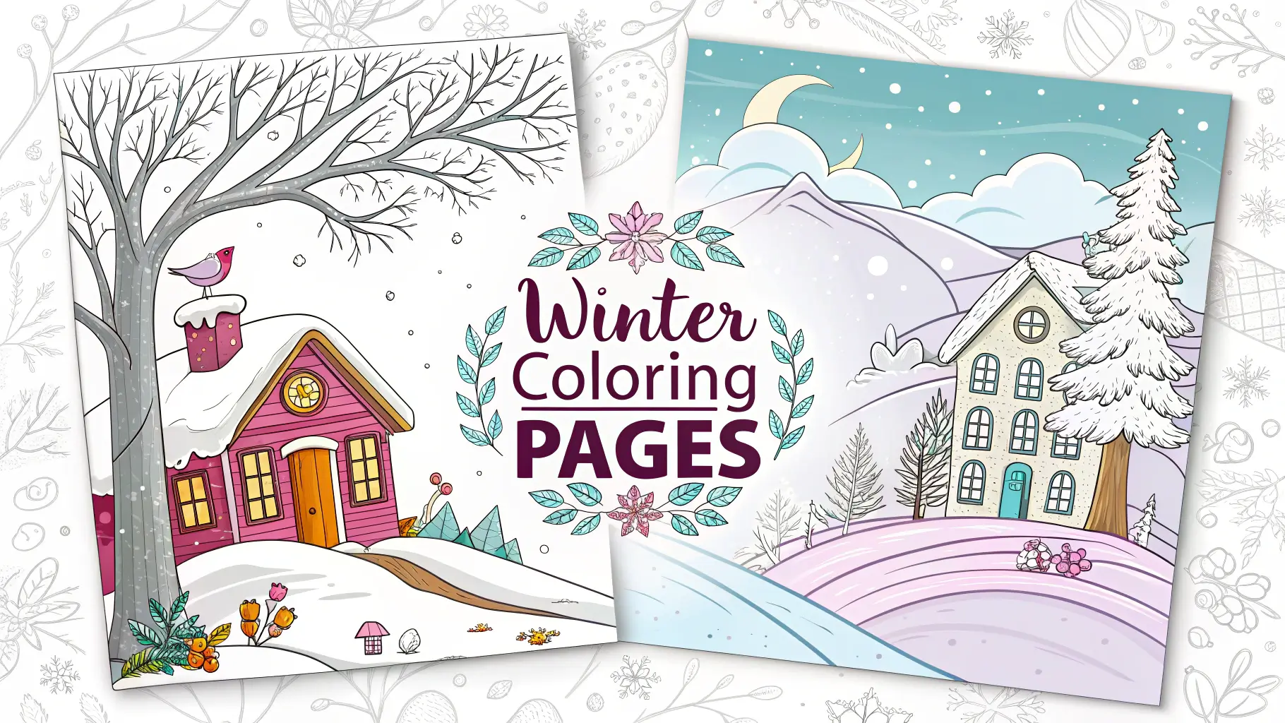 Winter Coloring Pages