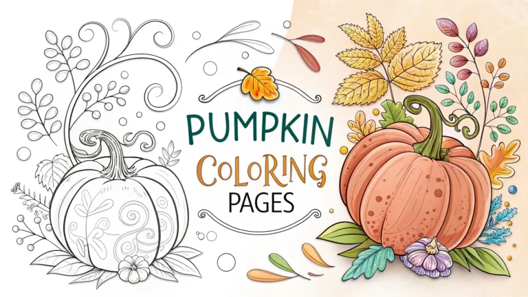 pumpkin coloring pages