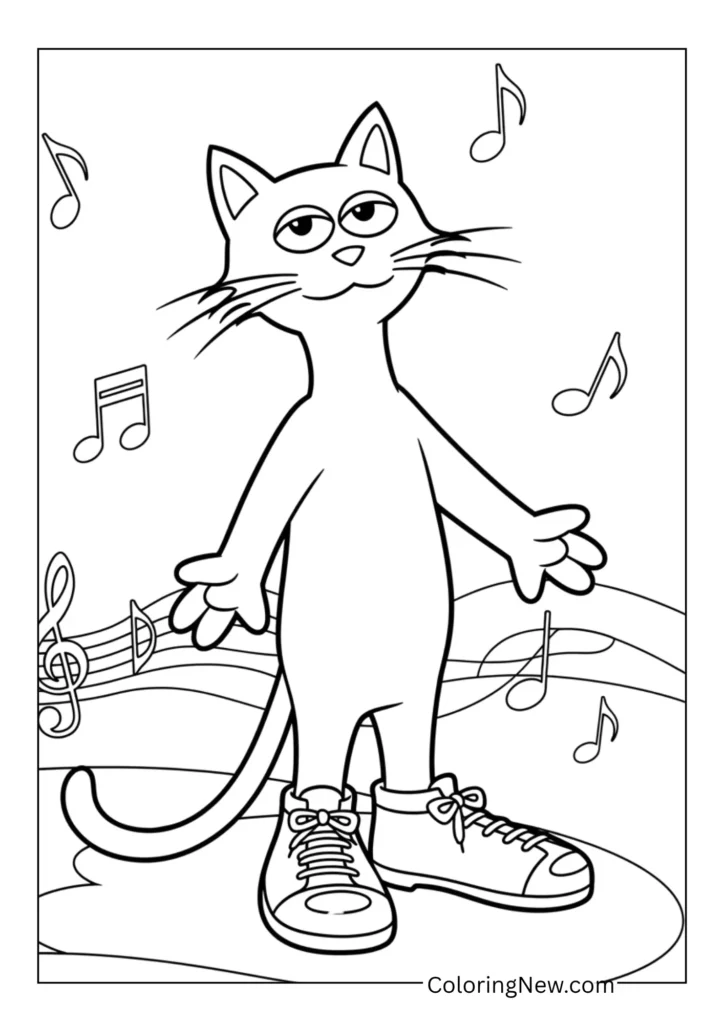 Pete the Cat Red Shoes
