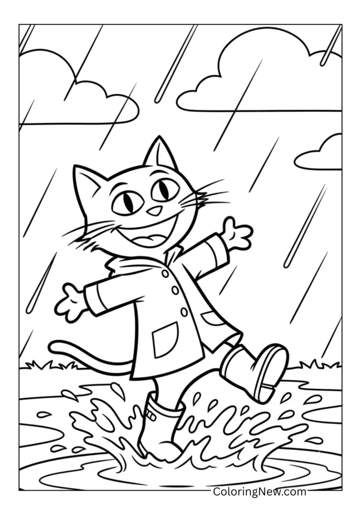 Pete the Cat and the Rainy Day
