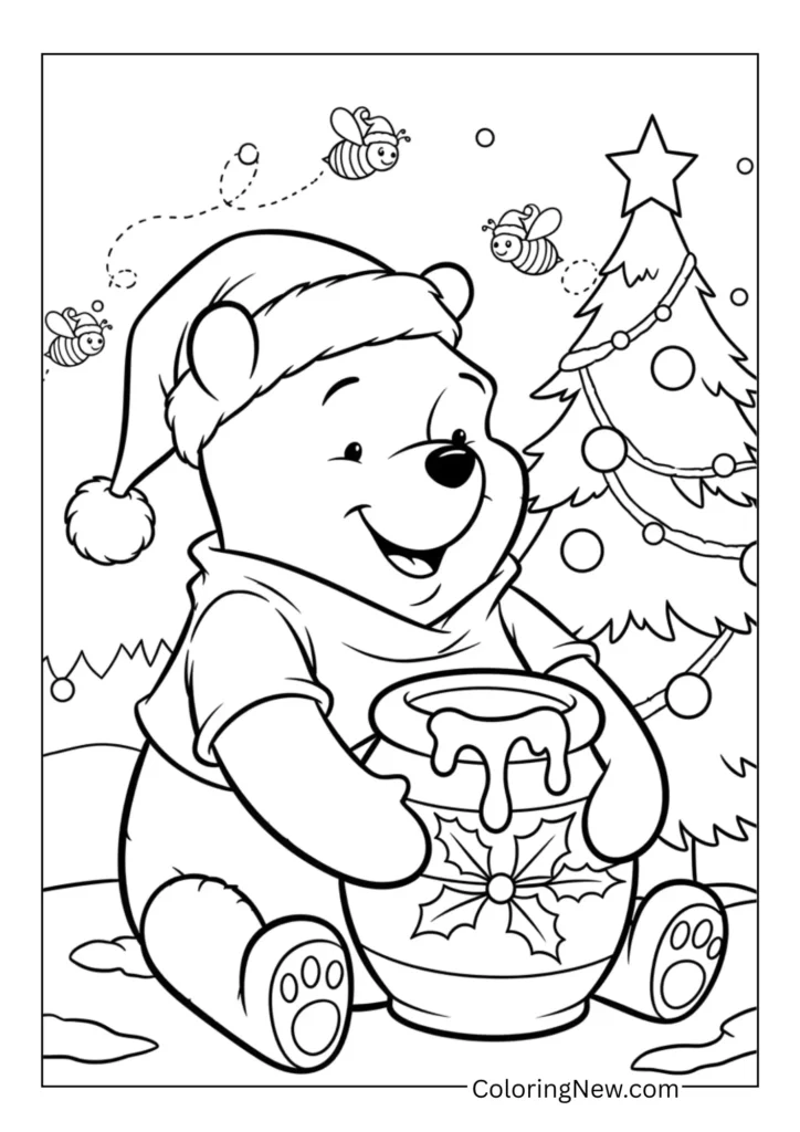 Winnie the Pooh with Honey Pot